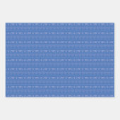 Einfache Bärenformen mit Bäumen und Herzensurlaub Geschenkpapier Set (Vorderseite 2)