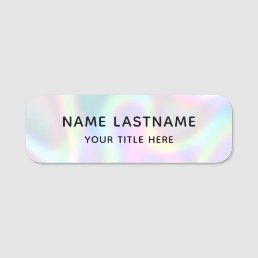 Einfache Basic Imitate Holographic Safety Button M (Vorderseite)