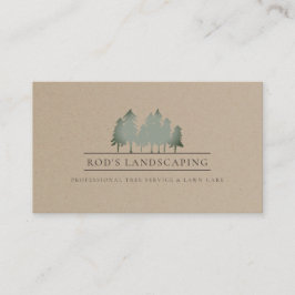 Einfache Baumwoll-Logos Visitenkarte