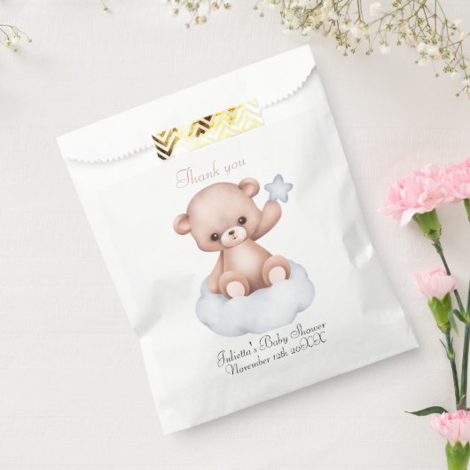 Einfache Bearly Baby Dusche Fevor Bag Geschenktütchen (Versiegelt)