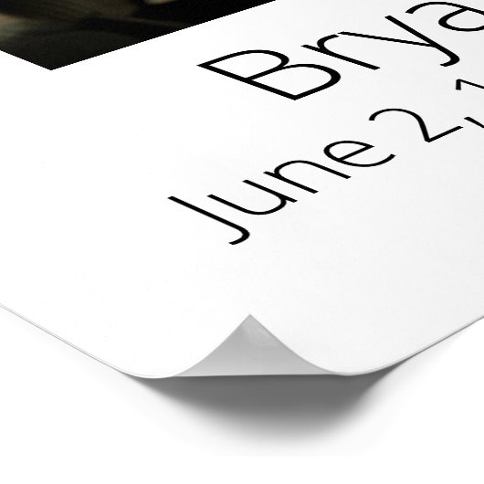 Einfache Beerdigung des Lebens Poster (Ecke)