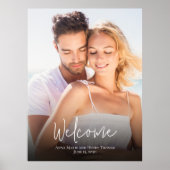 Einfache Begrüßung des Fotos Poster (Vorne)