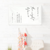 Einfache Begrüßung vor der Nacht Banner (Insitu)