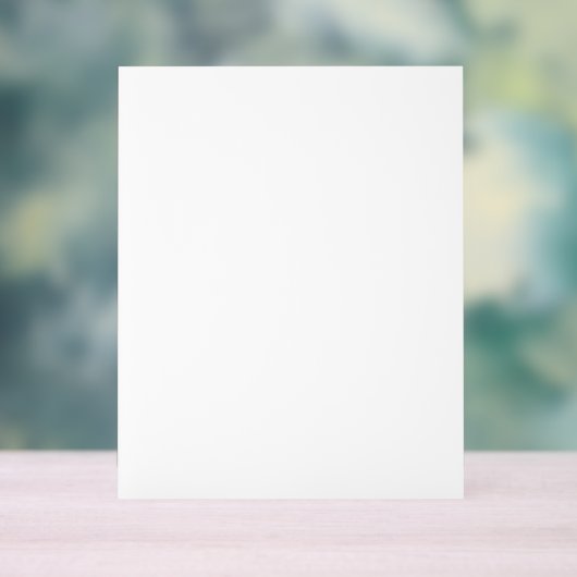 Einfache Behörde® Acrylschild (Neutral)