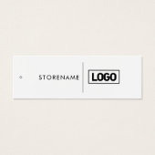 Einfache Bekleidungs-Black Hanging Display-Preiska (Vorderseite)