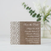 Einfache Belastung und Spitze Ankündigungspostkarte (Stehend Vorderseite)