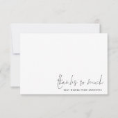 Einfache Benennung von Skript-Foto-Registrierung V Mitteilungskarte (Vorderseite)