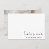 Einfache Benennung von Skript-Foto-Registrierung V Mitteilungskarte (Vorne/Hinten)