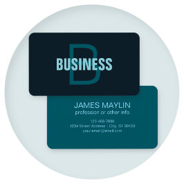 Einfache, benutzerdefinierbare Mit Monogramm Bezei