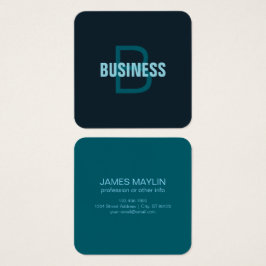 Einfache, benutzerdefinierbare Mit Monogramm Bezei