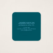 Einfache, benutzerdefinierbare Mit Monogramm Bezei (Rückseite)