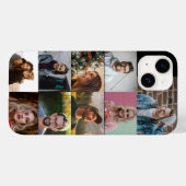 Einfache benutzerdefinierte 9-Fotolage Moderne Per Case-Mate iPhone Hülle (Rückseite (Horizontal))