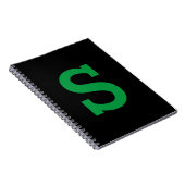 Einfache benutzerdefinierte Anfangsbuchstabenfarbe Notizblock (Rechte Seite)