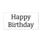 Einfache, benutzerdefinierte Botschaft glücklich G Gummistempel (Prägung)