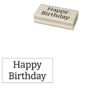Einfache, benutzerdefinierte Botschaft glücklich G Gummistempel (Stempel)