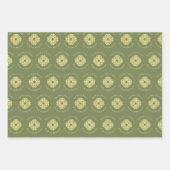 Einfache benutzerdefinierte Familie keltisch Kreuz Geschenkpapier Set (Vorderseite)