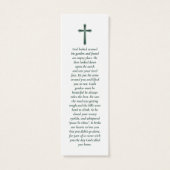 Einfache benutzerdefinierte Foto-Memorial-Lesezeic (Rückseite)