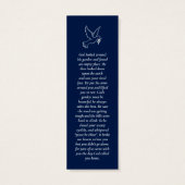 Einfache benutzerdefinierte Foto-Memorial-Lesezeic (Rückseite)