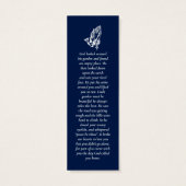 Einfache benutzerdefinierte Foto-Memorial-Lesezeic (Rückseite)