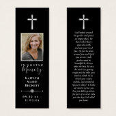 Einfache benutzerdefinierte Foto-Memorial-Lesezeic (Vorne & Hinten)