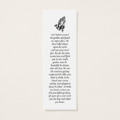 Einfache benutzerdefinierte Foto-Memorial-Lesezeic (Rückseite)