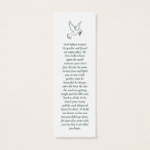 Einfache benutzerdefinierte Foto-Memorial-Lesezeic (Rückseite)