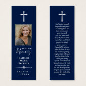 Einfache benutzerdefinierte Foto-Memorial-Lesezeic (Vorne & Hinten)