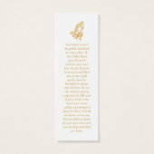 Einfache benutzerdefinierte Foto-Memorial-Lesezeic (Rückseite)