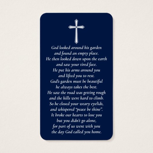 Einfache benutzerdefinierte Foto-Memorykarten (Rückseite)