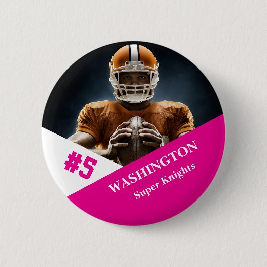 Einfache benutzerdefinierte Foto-Sport-Taste / Ans Button (Vorderseite)