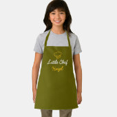 Einfache benutzerdefinierte Kalligrafie Kleiner Ko Schürze (Insitu)