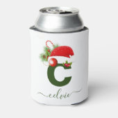 Einfache benutzerdefinierte Personalisierte Monogr Dosenkühler (Kanne Rückseite)