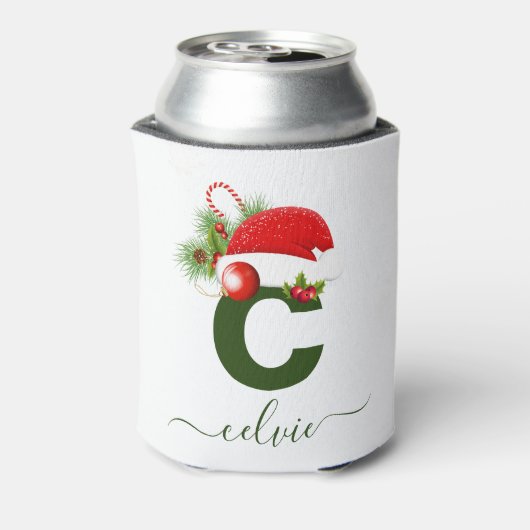 Einfache benutzerdefinierte Personalisierte Monogr Dosenkühler (Kanne Rückseite)