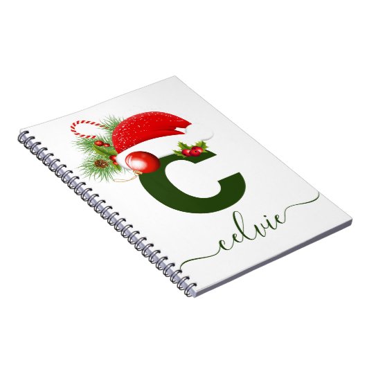 Einfache benutzerdefinierte Personalisierte Monogr Notizblock (Rechte Seite)