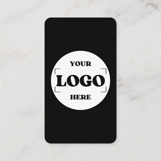 Einfache benutzerdefinierte QR-Code Google Review Visitenkarte (Rückseite)