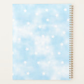 Einfache benutzerdefinierte Sterne Himmelfarbe Planer (Rückseite)