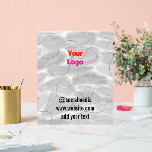 einfache, benutzerdefinierte Wasserfarben-Add-Webs Acrylschild