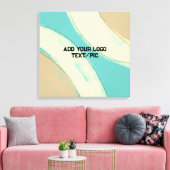 einfache, benutzerdefinierte Wasserfarben-Add-Webs Leinwanddruck (Insitu (Wohnzimmer))