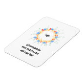 einfache, benutzerdefinierte Wasserfarben-Add-Webs Magnet (Linke Seite)