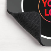 einfache, benutzerdefinierte Wasserfarben-Add-Webs Mousepad (Ecke)