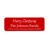 Einfache benutzerdefinierte Weihnachtsfamilienbeze (Vorne)