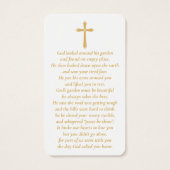 Einfache, benutzerspezifische Foto-Mehrfach-Gedenk (Rückseite)