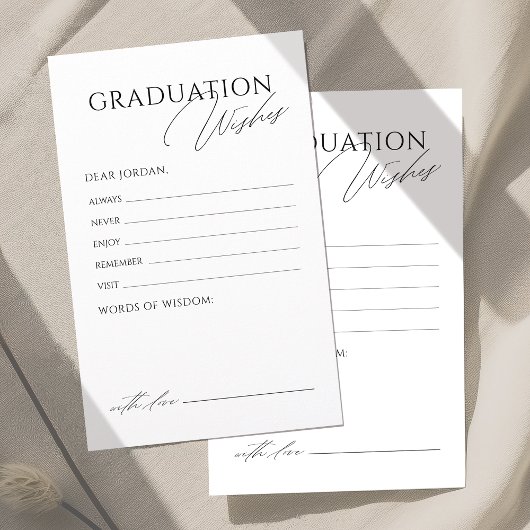 Einfache Beratung und Wünsche für einen eleganten 