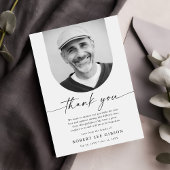 Einfache Bergung nach Beerdigung Beileid Dankeskarte