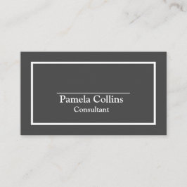 Einfache Beruflich Elegante Moderne Kunst, Dichtun Visitenkarte