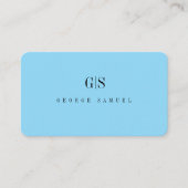 Einfache Berufliche Elegant-Stellenbezeichnung ein Visitenkarte (Vorderseite)