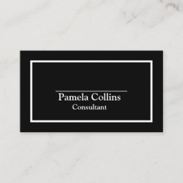 Einfache Berufliche Elegante Moderne Eleganz Visitenkarte