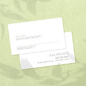 Einfache Berufliche Erinnerung Terminkarte