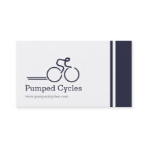 Einfache berufliche Fahrradgeschäftskarten