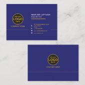 Einfache Berufliche Farbkombination Visitenkarte (Vorne/Hinten)